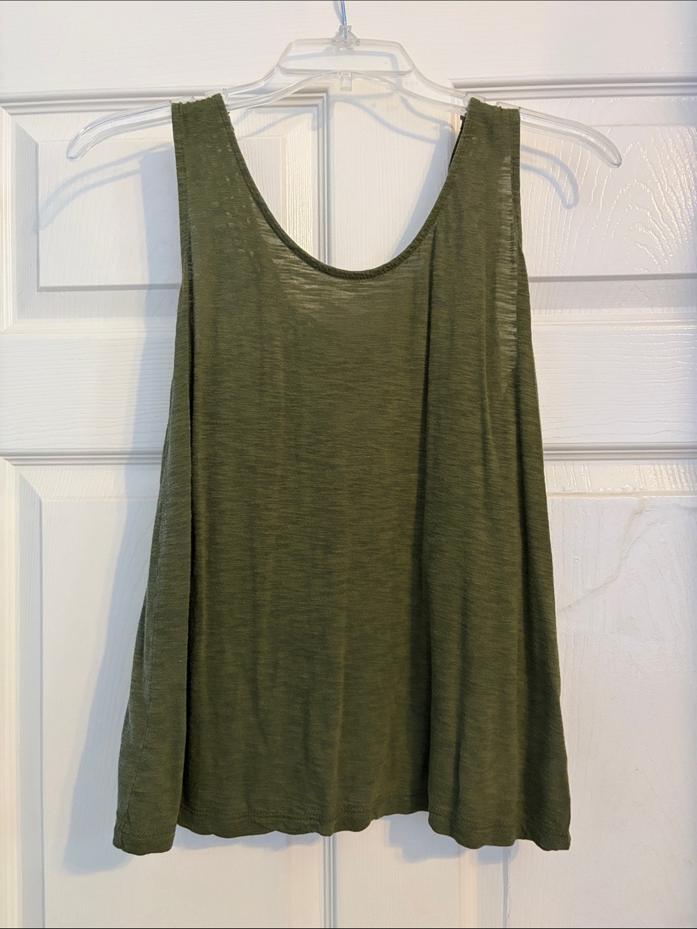 Old Navy Olive Tank Top in Deep Green